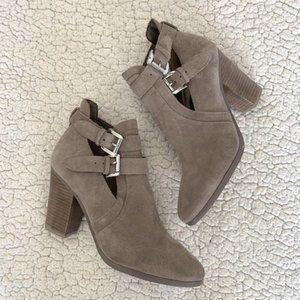 Michael Kors Suede Gray Booties